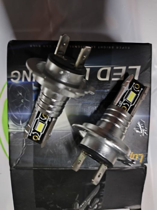 2 Lâmpada led H7 + 4 lâmpadas led W5W