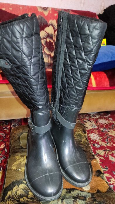 Резиновые сапоги Утепленные, Гумові чоботи, 37р.