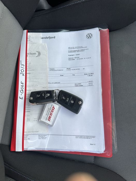 e-golf 2015  свіжопригнаний