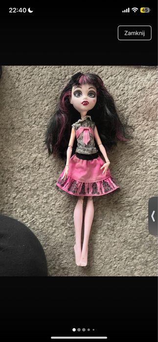 Lalka monster high draculora