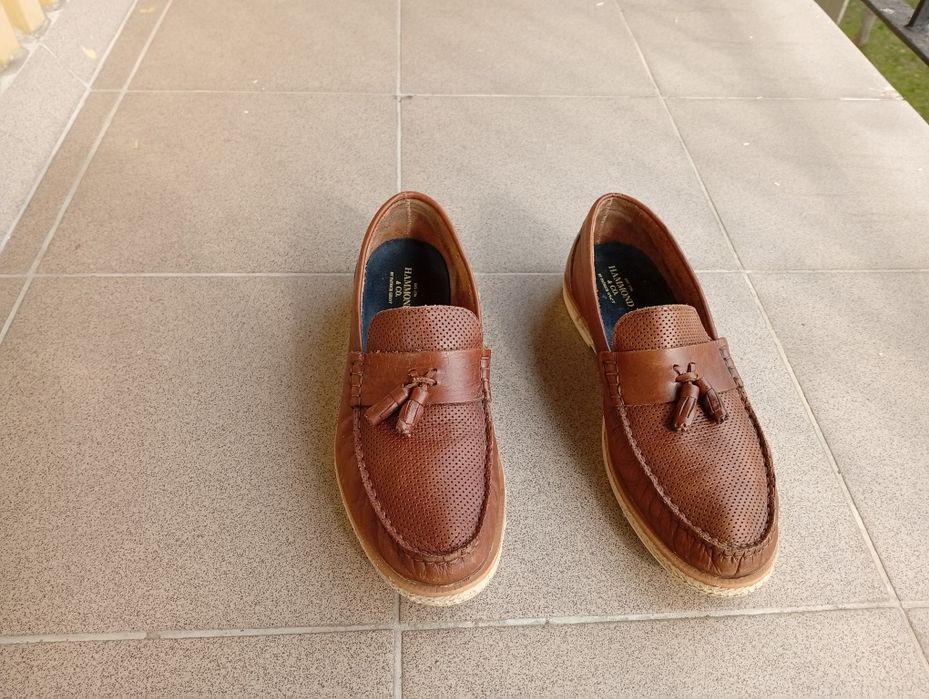 Mokasyny Hammond / 45 skóra naturalna