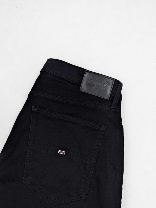 Tommy Hilfiger czarne spodnie jeansowe jeansy 36 XL