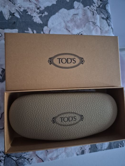 TODS Oryginalne etui do okularow damskie