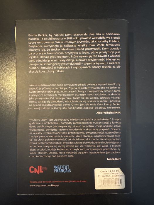Ksiazka dom - emma becker