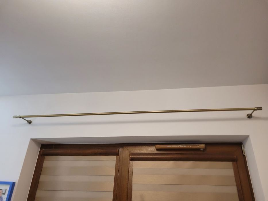 karnisz pojedynczy 202cm metalowy