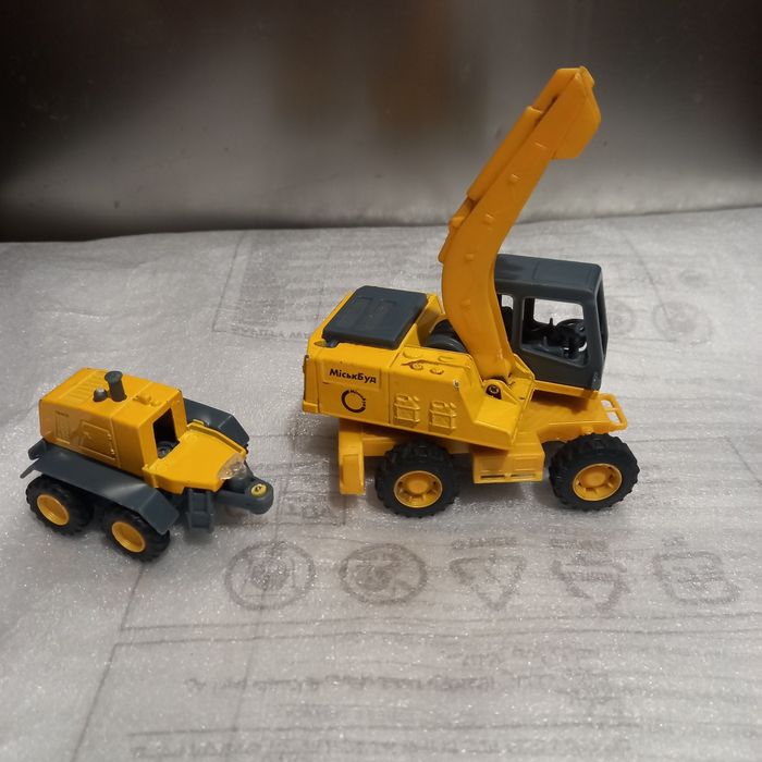 Машинка металлическая,  комплект,  Техно Парк, Ик1