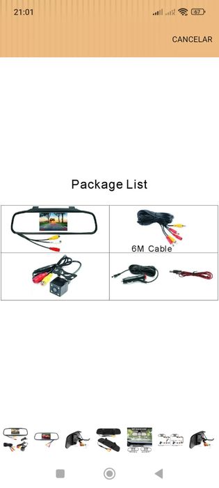 Câmara de marcha atrás