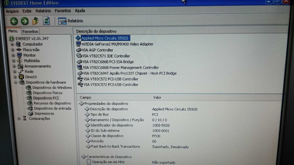 [PC Vintage] Placa de expansão Vutek 5300 PCI