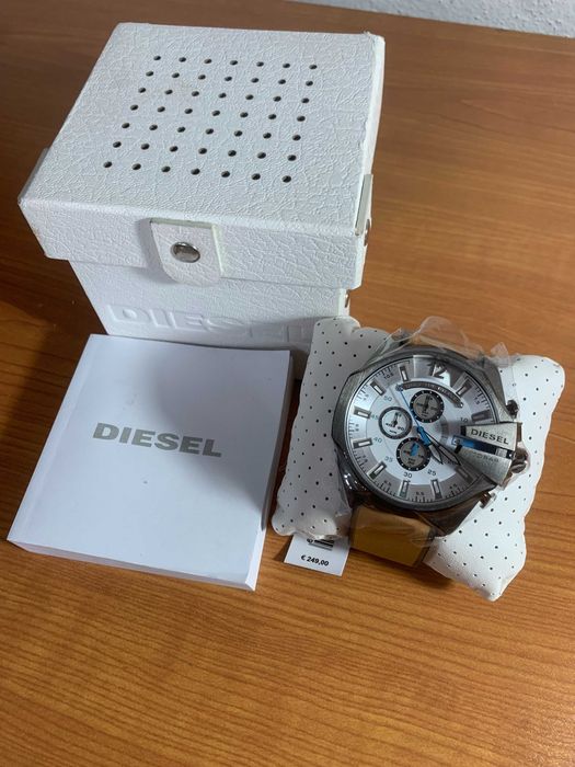 Relógio Diesel Castanho & Branco