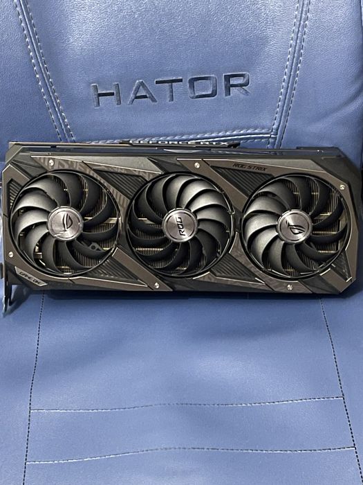 Продам видеокарту asus rog strix 3080