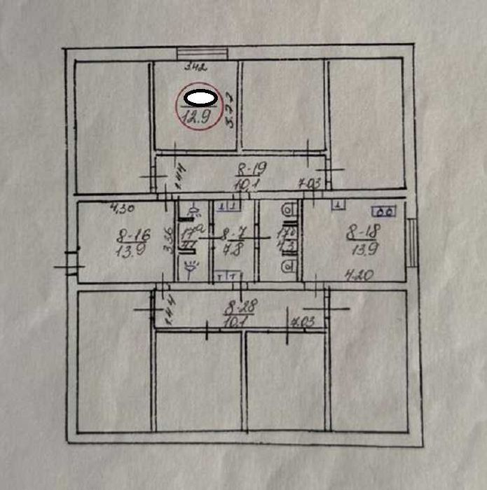 Продам 1 комн гостинку с РЕМОНТОМ, Салтовка J