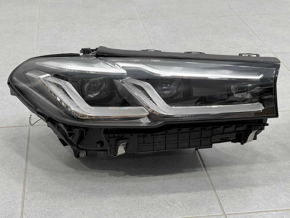 Фари BMW G30 G31 5 G60 G61 G90 Shadow Line Adaptive LED 2 РЕЖИМА ДХО LCI фары бмв оптика шедоу лайн адаптив  рестайл доерст фара