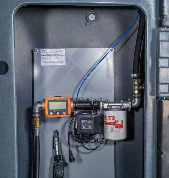 Zbiornik dwupłaszczowy na olej napędowy paliwo 5000l DUŻA SZAFA