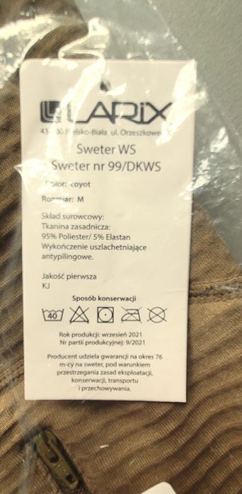 Sweter ws  coyote M Larix