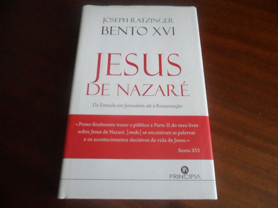 "Jesus de Nazaré" - Volume II de Joseph Ratzinger - 1ª Edição de 2011