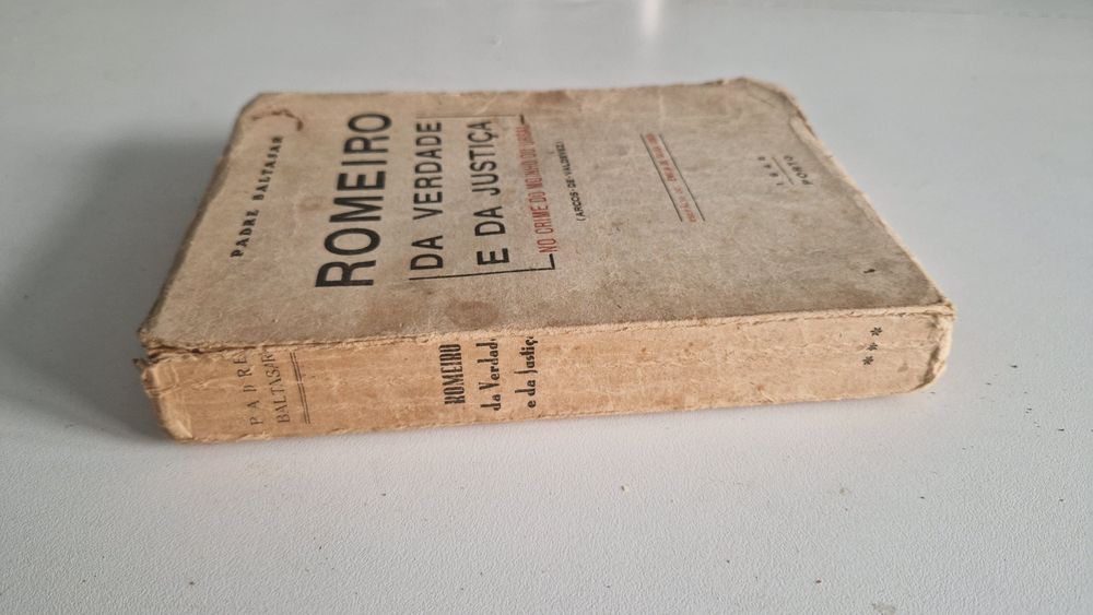 Livro Romeiro da Verdade e da Justiça
