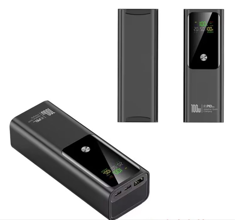 Потужний Power Bank 100W 20000mAh – Ідеально для ноутбука та смартфона!