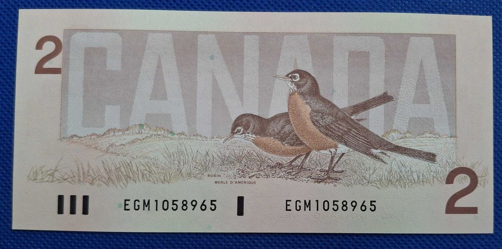 Canadá - 2 dollars 1986 (UNC)