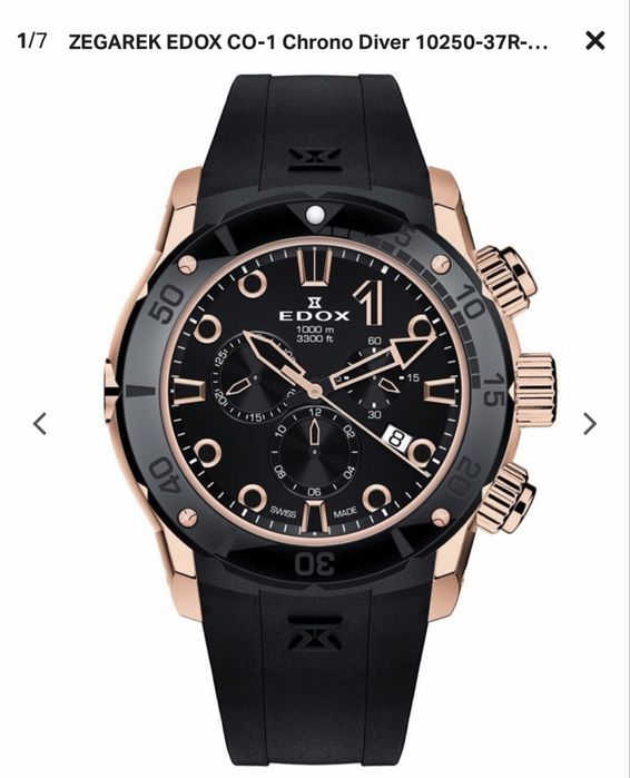 EDOX 10242 NIR CO-1 chronograph