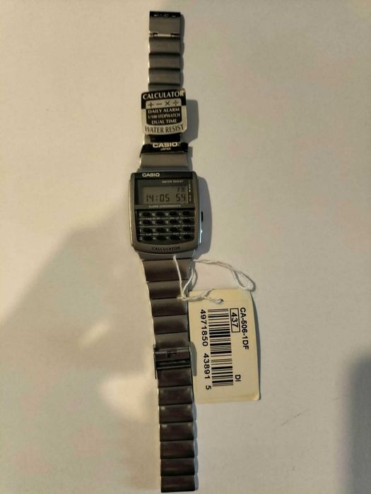 Zegarek Casio kalkulator CA-506-1DF