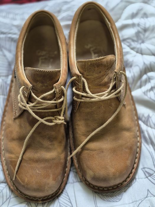Skórzane buty męskie rozmiar 45