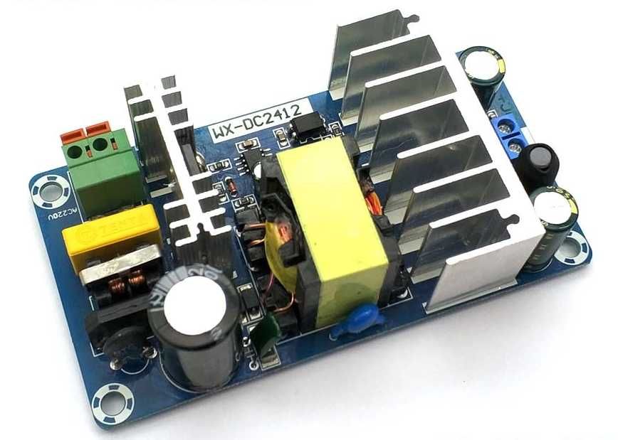 Імпульсний блок живлення AC 100-240V - DC 24V/12V, 6A/8A