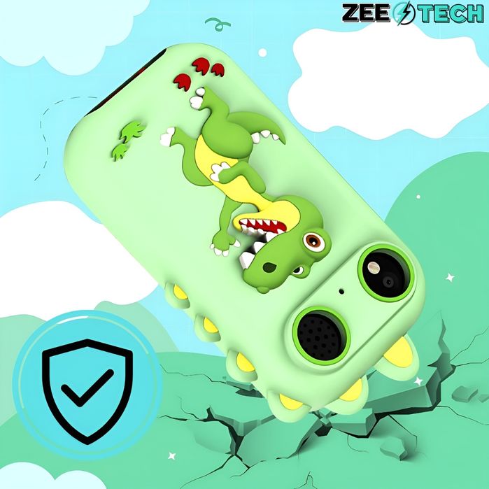 Telefon Dla Dzieci Zabawkowy Aparat Cyfrowy Edukacyjny Kamera + Karta