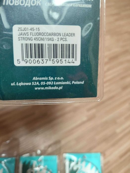 Komplet 5 plecionek wędkarskich i gratis!