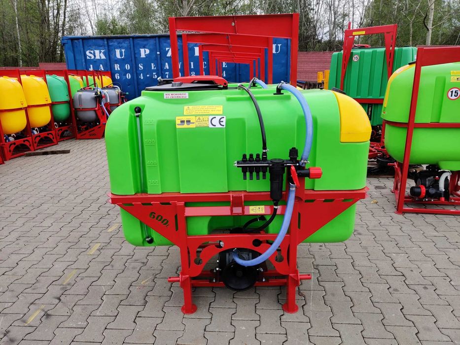 NOWY Opryskiwacz Polowy Zawieszany 600L Sokół | 12m Belka | Wydajna Pompa 120l/min | Solidny | Dostawa | FV VAT