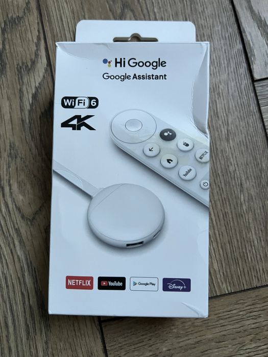Odtwarzacz multimedialny GOOGLE U11 4K Android Wi-Fi 6 SMART TV