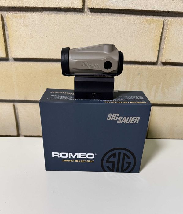 Прицел SIG SAUER Romeo-MSR Gen II Чёрный, Койот,Зёлёная точка