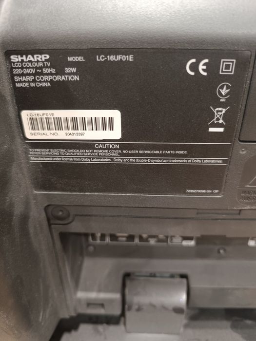 Telewizor Sharp LC-16UFO1E