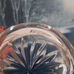 cinzeiro pequeno  trabalhado em cristal atlantis #
