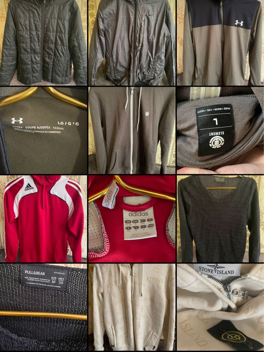 Футболки,кофты(carhart,adidas,element)