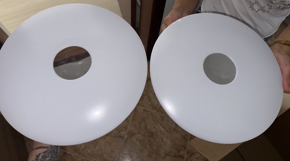 2 Candeeiros teto led