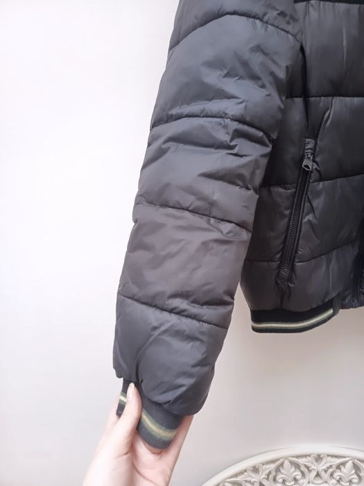 Quispo / Casaco Puffer Preto