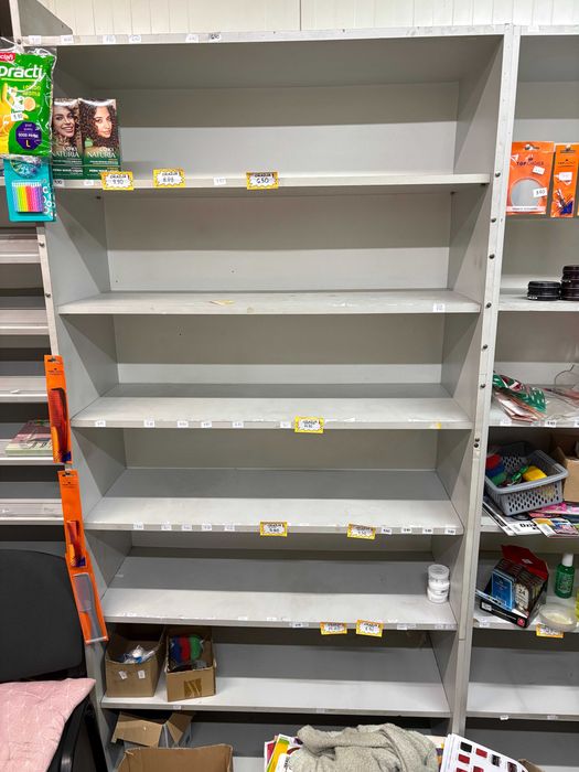 Regał sklepowy magazynowy garażowy – solidny, pojemny, tani