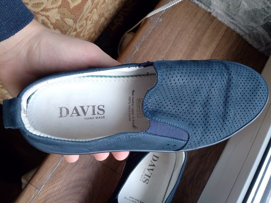 Макасіни Davis hand made 40 розмір