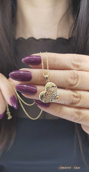 Złota zawieszka p.585/1,51g Serce