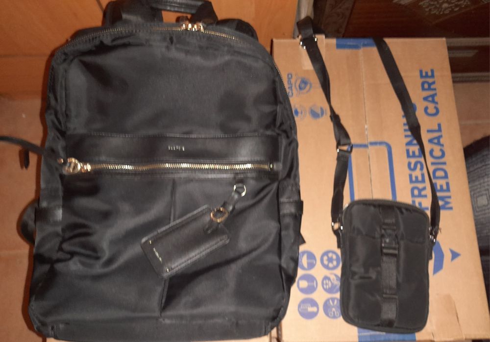 Backpack + Leather Bag64284930952962120