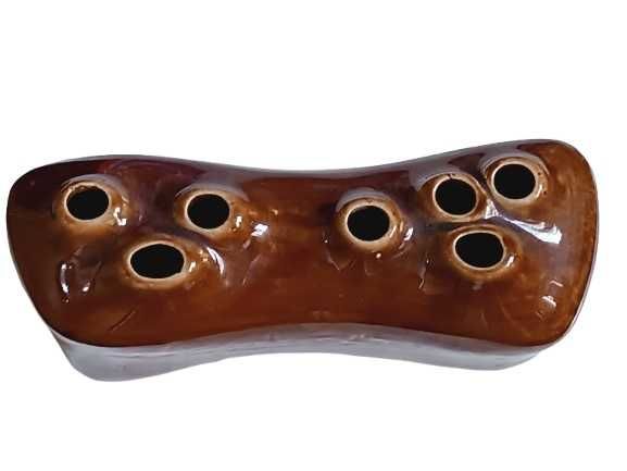 Wazon ceramika Ikebana ,, Panorama'' Bolesławiec