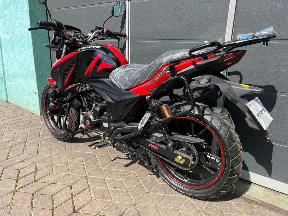 Мотоцикл Forte Форте BS-200 Червоний 10 к.с.