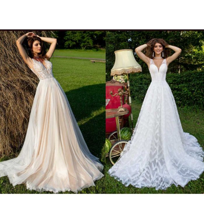 Vestidos de noiva corte A, na ROSSY NOIVAS desde 300€