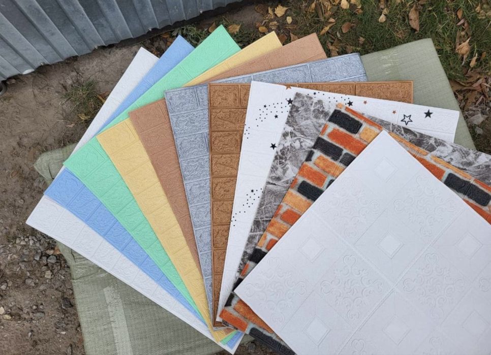 Ми виробники! 3Д панелі самоклеючі, панели самоклейка, обои на потолок