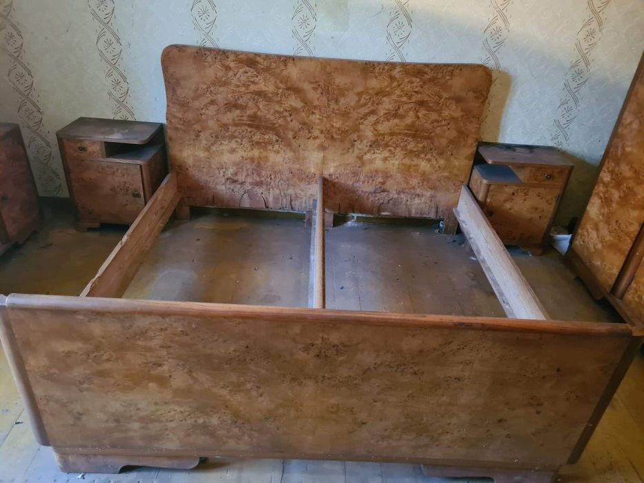 Komplet mebli z lat 50, retro, PRL