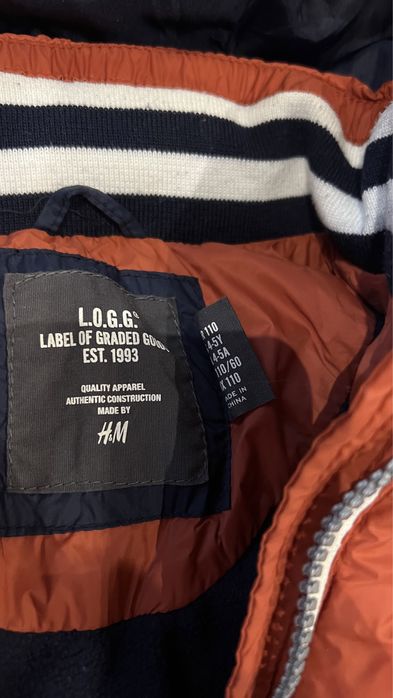 Bezrekawnik HM LOGG 110 chlopiecy