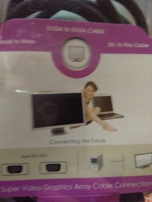 Cabo SVGA da Lorenzo Bell novo, macho - macho