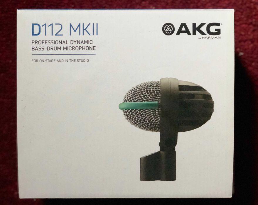 Mikrofon AKG D112 ( Stopa, Bas) Jak nowy