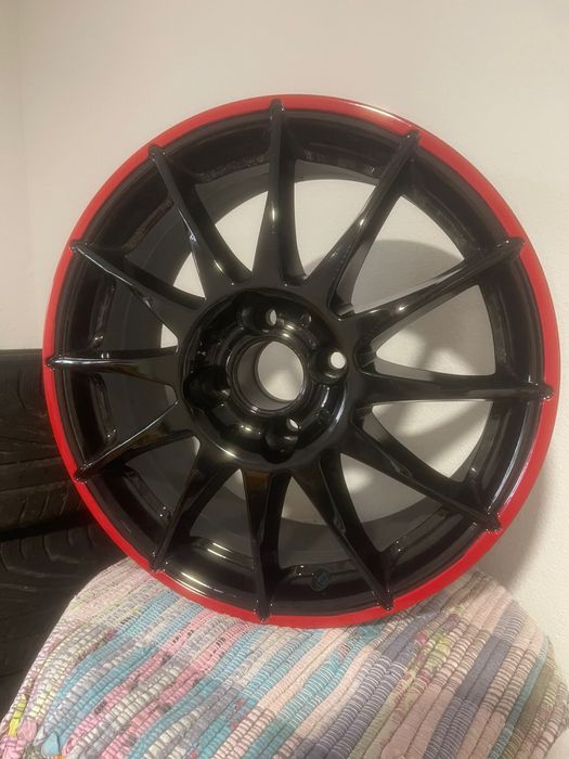 Jantes Ronal R54 MCR Jetblack- Red Rim R16 ( oferta dos pneus)