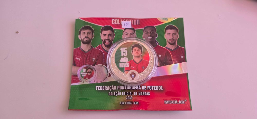 Moedas Seleção Portuguesa